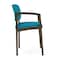 Lesro Lenox Steel Hip Chair Metal Frame, Bronze, OH Waterfall Upholstery LS1161 - alternate 3